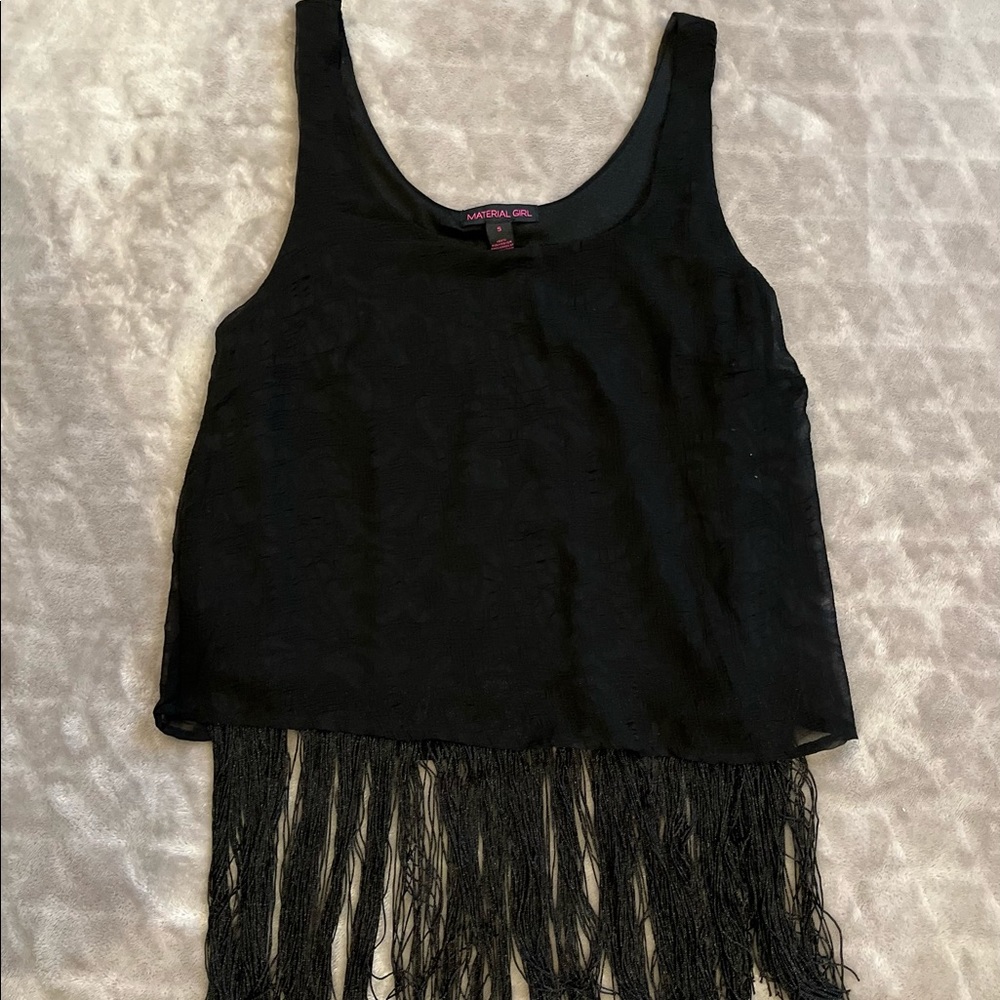 Black dressy tank